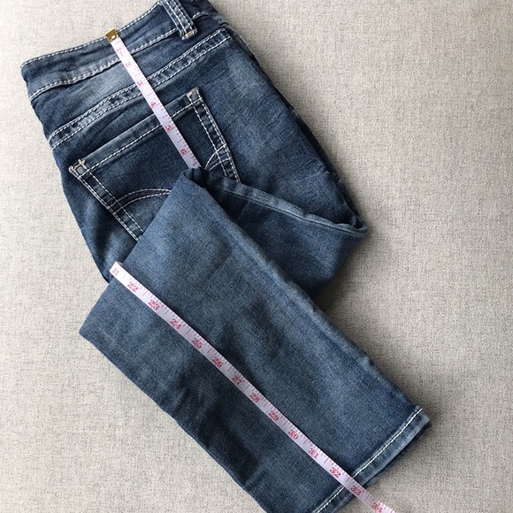 ⭐️4 for 20⭐️ Warehouse One size 4 blue jean capris - Picture 9 of 11
